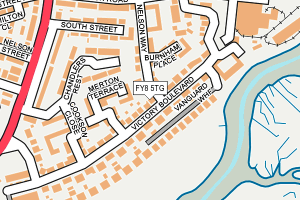 FY8 5TG map - OS OpenMap – Local (Ordnance Survey) FY8 5TG map - OS OpenMap – Local (Ordnance Survey)