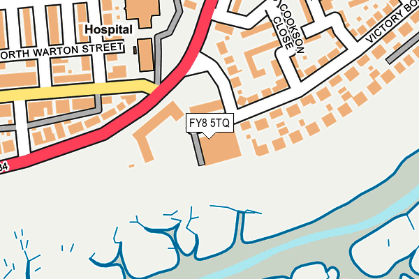 FY8 5TQ map - OS OpenMap – Local (Ordnance Survey) FY8 5TQ map - OS OpenMap – Local (Ordnance Survey)