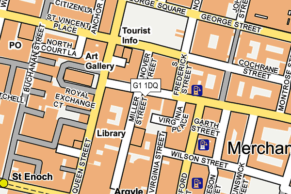 G1 1DQ map - OS OpenMap – Local (Ordnance Survey) G1 1DQ map - OS OpenMap – Local (Ordnance Survey)