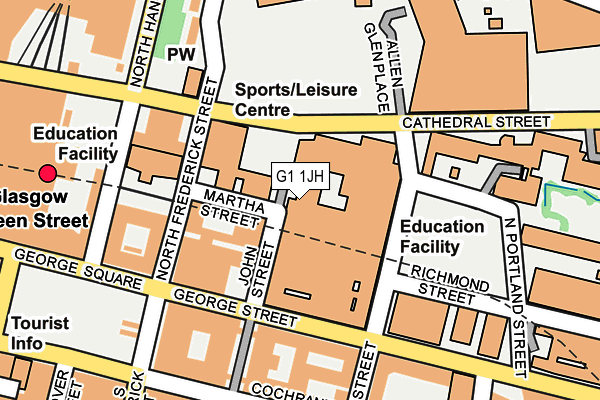 G1 1JH map - OS OpenMap – Local (Ordnance Survey) G1 1JH map - OS OpenMap – Local (Ordnance Survey)