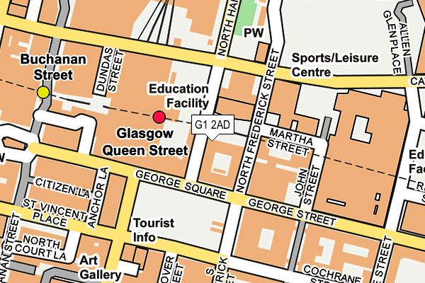 G1 2AD map - OS OpenMap – Local (Ordnance Survey) G1 2AD map - OS OpenMap – Local (Ordnance Survey)