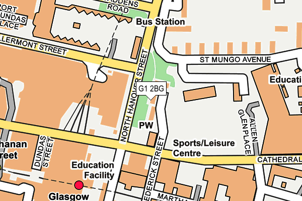 G1 2BG map - OS OpenMap – Local (Ordnance Survey) G1 2BG map - OS OpenMap – Local (Ordnance Survey)