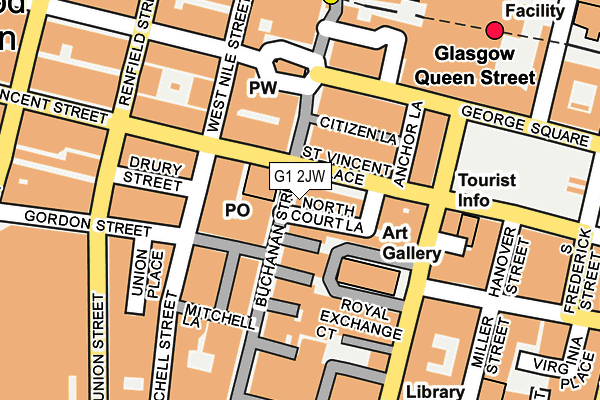 G1 2JW map - OS OpenMap – Local (Ordnance Survey) G1 2JW map - OS OpenMap – Local (Ordnance Survey)