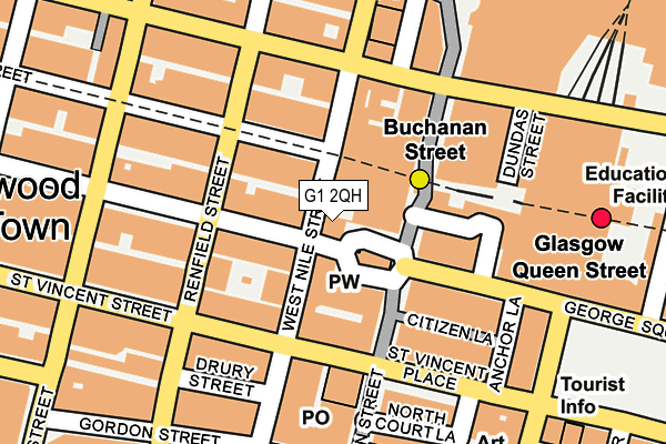 G1 2QH map - OS OpenMap – Local (Ordnance Survey) G1 2QH map - OS OpenMap – Local (Ordnance Survey)