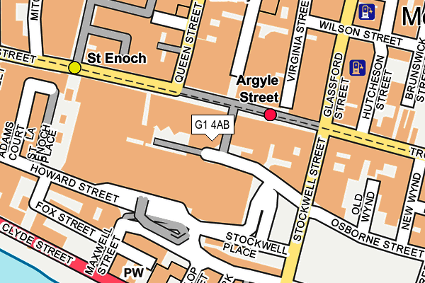 G1 4AB map - OS OpenMap – Local (Ordnance Survey) G1 4AB map - OS OpenMap – Local (Ordnance Survey)