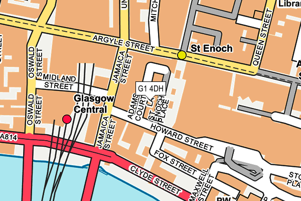 G1 4DH map - OS OpenMap – Local (Ordnance Survey) G1 4DH map - OS OpenMap – Local (Ordnance Survey)