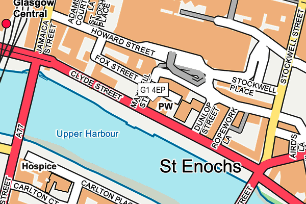 G1 4EP map - OS OpenMap – Local (Ordnance Survey) G1 4EP map - OS OpenMap – Local (Ordnance Survey)