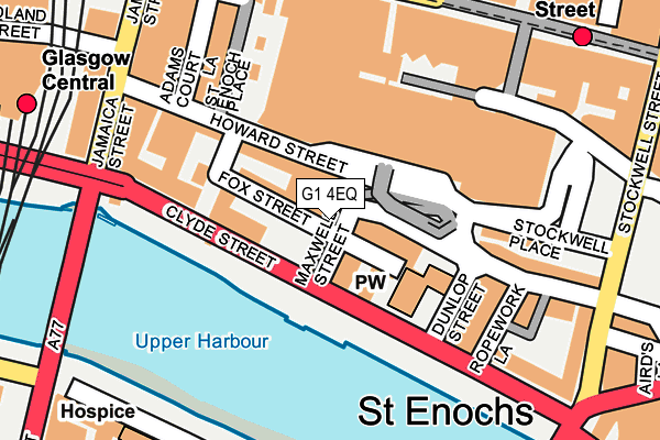 G1 4EQ map - OS OpenMap – Local (Ordnance Survey) G1 4EQ map - OS OpenMap – Local (Ordnance Survey)