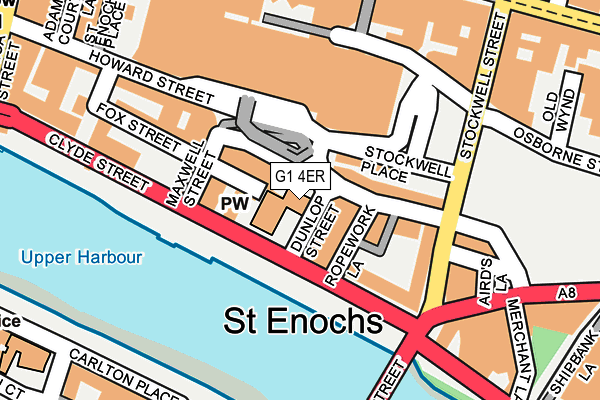 G1 4ER map - OS OpenMap – Local (Ordnance Survey) G1 4ER map - OS OpenMap – Local (Ordnance Survey)