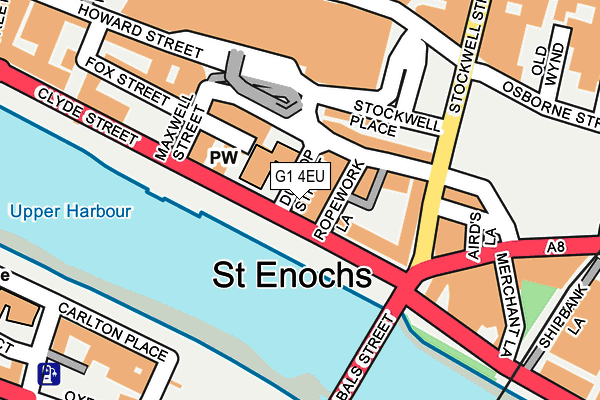 G1 4EU map - OS OpenMap – Local (Ordnance Survey) G1 4EU map - OS OpenMap – Local (Ordnance Survey)