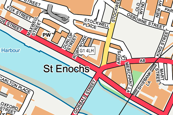 G1 4LH map - OS OpenMap – Local (Ordnance Survey) G1 4LH map - OS OpenMap – Local (Ordnance Survey)