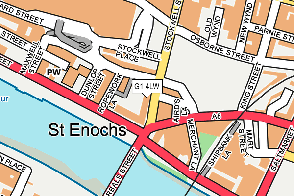 G1 4LW map - OS OpenMap – Local (Ordnance Survey) G1 4LW map - OS OpenMap – Local (Ordnance Survey)