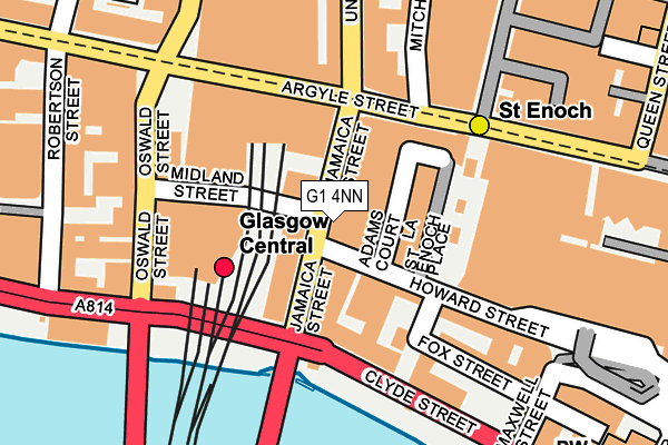 G1 4NN map - OS OpenMap – Local (Ordnance Survey) G1 4NN map - OS OpenMap – Local (Ordnance Survey)