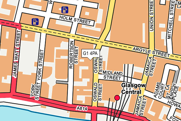 G1 4PA map - OS OpenMap – Local (Ordnance Survey) G1 4PA map - OS OpenMap – Local (Ordnance Survey)