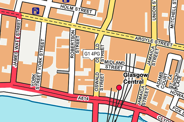 G1 4PG map - OS OpenMap – Local (Ordnance Survey) G1 4PG map - OS OpenMap – Local (Ordnance Survey)
