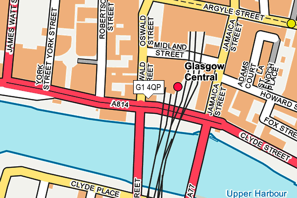 G1 4QP map - OS OpenMap – Local (Ordnance Survey) G1 4QP map - OS OpenMap – Local (Ordnance Survey)