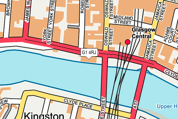G1 4RJ map - OS OpenMap – Local (Ordnance Survey) G1 4RJ map - OS OpenMap – Local (Ordnance Survey)