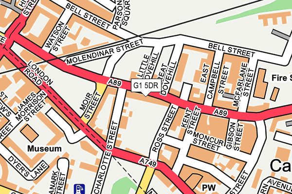 G1 5DR map - OS OpenMap – Local (Ordnance Survey) G1 5DR map - OS OpenMap – Local (Ordnance Survey)