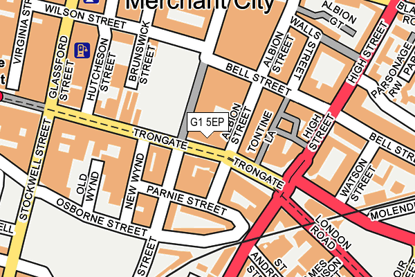 G1 5EP map - OS OpenMap – Local (Ordnance Survey) G1 5EP map - OS OpenMap – Local (Ordnance Survey)