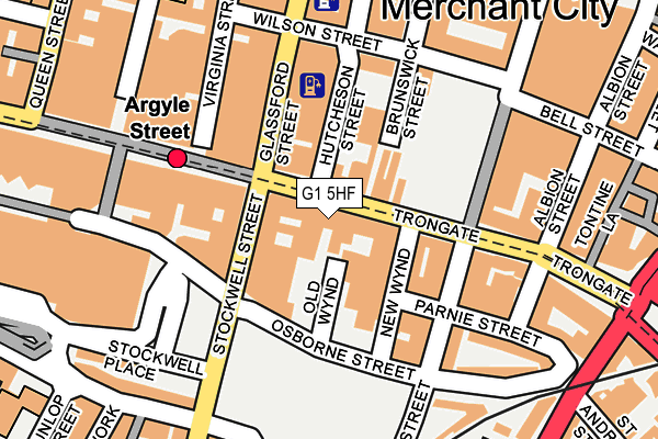 G1 5HF map - OS OpenMap – Local (Ordnance Survey) G1 5HF map - OS OpenMap – Local (Ordnance Survey)