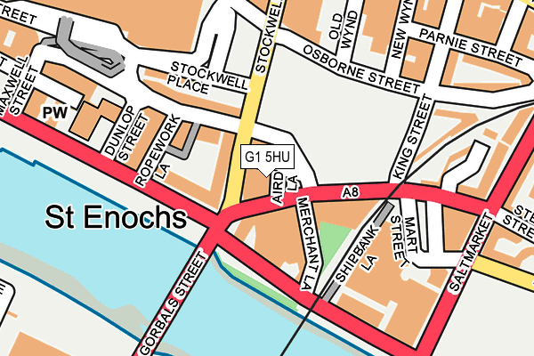 G1 5HU map - OS OpenMap – Local (Ordnance Survey) G1 5HU map - OS OpenMap – Local (Ordnance Survey)