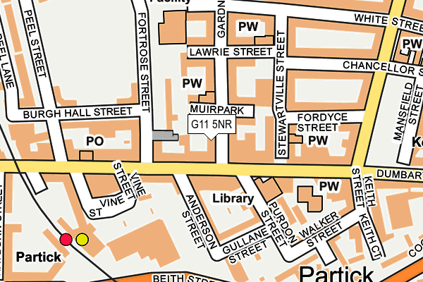 G11 5NR map - OS OpenMap – Local (Ordnance Survey) G11 5NR map - OS OpenMap – Local (Ordnance Survey)