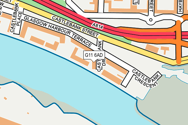 G11 6AD map - OS OpenMap – Local (Ordnance Survey) G11 6AD map - OS OpenMap – Local (Ordnance Survey)