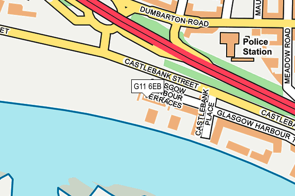 G11 6EB map - OS OpenMap – Local (Ordnance Survey) G11 6EB map - OS OpenMap – Local (Ordnance Survey)
