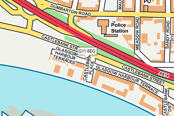 G11 6EG map - OS OpenMap – Local (Ordnance Survey) G11 6EG map - OS OpenMap – Local (Ordnance Survey)