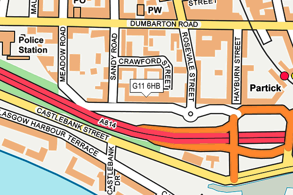 G11 6HB map - OS OpenMap – Local (Ordnance Survey) G11 6HB map - OS OpenMap – Local (Ordnance Survey)