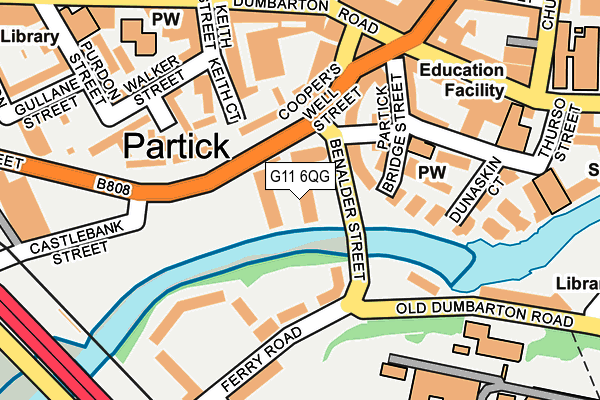 G11 6QG map - OS OpenMap – Local (Ordnance Survey) G11 6QG map - OS OpenMap – Local (Ordnance Survey)