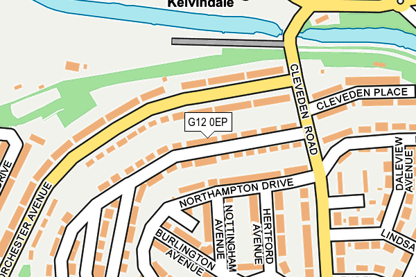 G12 0EP map - OS OpenMap – Local (Ordnance Survey) G12 0EP map - OS OpenMap – Local (Ordnance Survey)