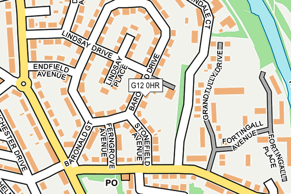 G12 0HR map - OS OpenMap – Local (Ordnance Survey) G12 0HR map - OS OpenMap – Local (Ordnance Survey)