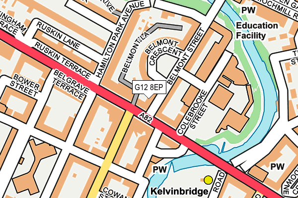 G12 8EP map - OS OpenMap – Local (Ordnance Survey) G12 8EP map - OS OpenMap – Local (Ordnance Survey)