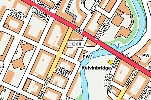 G12 8JH map - OS OpenMap – Local (Ordnance Survey) G12 8JH map - OS OpenMap – Local (Ordnance Survey)