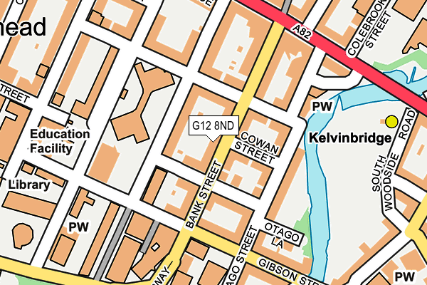 G12 8ND map - OS OpenMap – Local (Ordnance Survey) G12 8ND map - OS OpenMap – Local (Ordnance Survey)