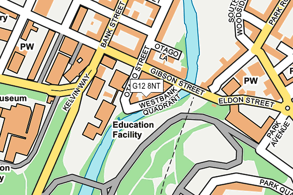 G12 8NT map - OS OpenMap – Local (Ordnance Survey) G12 8NT map - OS OpenMap – Local (Ordnance Survey)