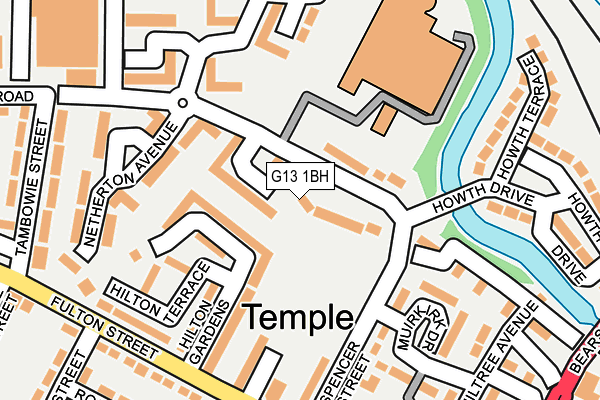 G13 1BH map - OS OpenMap – Local (Ordnance Survey) G13 1BH map - OS OpenMap – Local (Ordnance Survey)