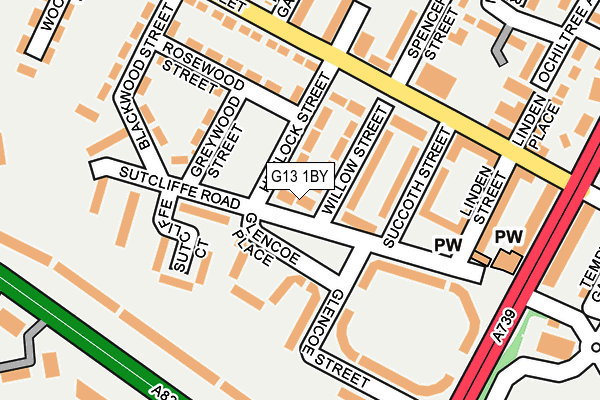 G13 1BY map - OS OpenMap – Local (Ordnance Survey) G13 1BY map - OS OpenMap – Local (Ordnance Survey)