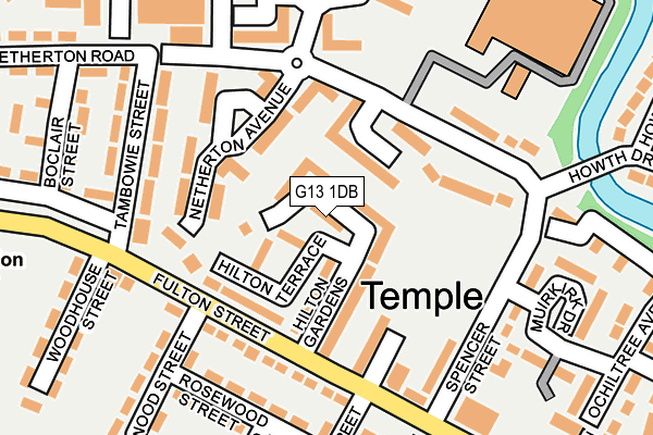 G13 1DB map - OS OpenMap – Local (Ordnance Survey) G13 1DB map - OS OpenMap – Local (Ordnance Survey)