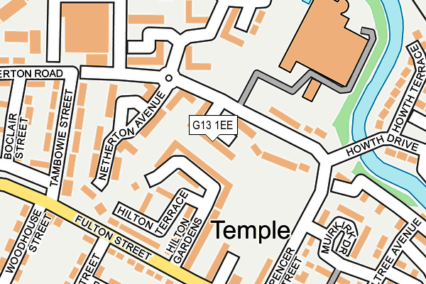 G13 1EE map - OS OpenMap – Local (Ordnance Survey) G13 1EE map - OS OpenMap – Local (Ordnance Survey)