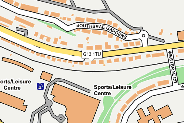 G13 1TU map - OS OpenMap – Local (Ordnance Survey) G13 1TU map - OS OpenMap – Local (Ordnance Survey)