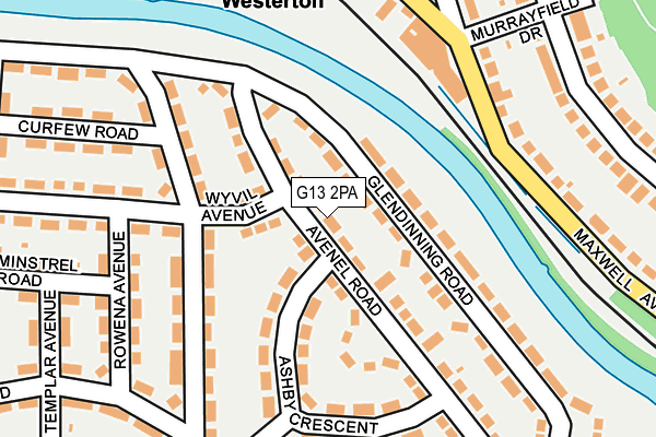G13 2PA map - OS OpenMap – Local (Ordnance Survey) G13 2PA map - OS OpenMap – Local (Ordnance Survey)