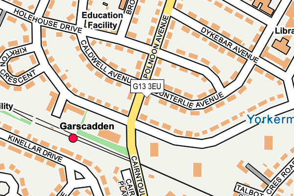 G13 3EU map - OS OpenMap – Local (Ordnance Survey) G13 3EU map - OS OpenMap – Local (Ordnance Survey)