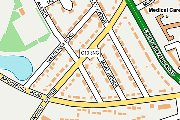G13 3NG map - OS OpenMap – Local (Ordnance Survey) G13 3NG map - OS OpenMap – Local (Ordnance Survey)