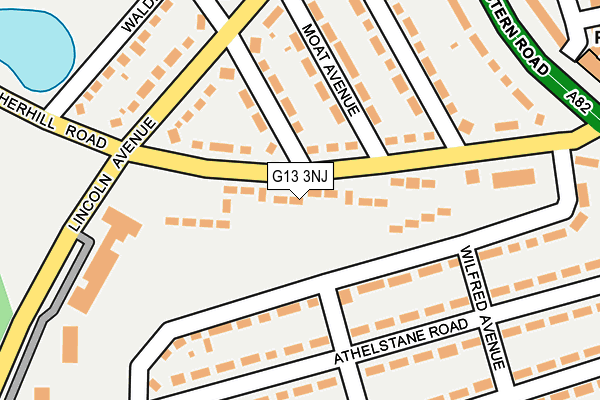 G13 3NJ map - OS OpenMap – Local (Ordnance Survey) G13 3NJ map - OS OpenMap – Local (Ordnance Survey)