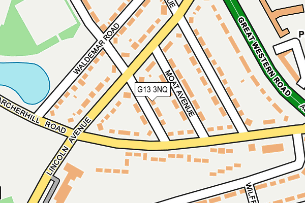 G13 3NQ map - OS OpenMap – Local (Ordnance Survey) G13 3NQ map - OS OpenMap – Local (Ordnance Survey)