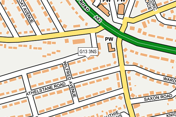 G13 3NS map - OS OpenMap – Local (Ordnance Survey) G13 3NS map - OS OpenMap – Local (Ordnance Survey)