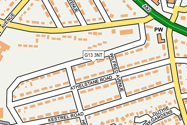 G13 3NT map - OS OpenMap – Local (Ordnance Survey) G13 3NT map - OS OpenMap – Local (Ordnance Survey)