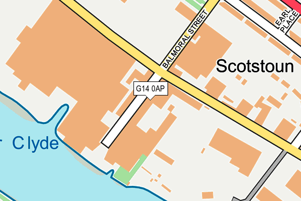 G14 0AP map - OS OpenMap – Local (Ordnance Survey) G14 0AP map - OS OpenMap – Local (Ordnance Survey)
